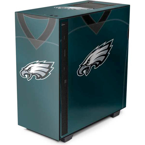 NFL Philadelphia Eagles Team Jersey NZXT H510 Compact ATX Mid-Tower Case Skin