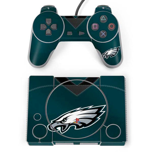 NFL Philadelphia Eagles Team Jersey PlayStation Classic Bundle Skin