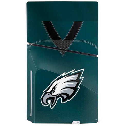 NFL Philadelphia Eagles Team Jersey PS5 Slim Disk Bundle Skin
