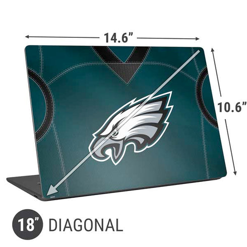 NFL Philadelphia Eagles Team Jersey Universal Laptop 18in (14.6 x 10.6in) Skin