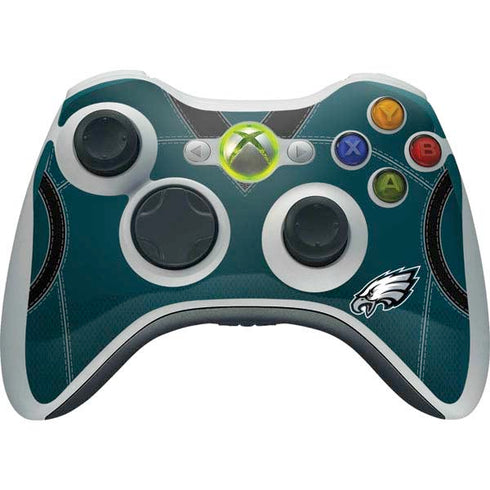 NFL Philadelphia Eagles Team Jersey Xbox 360 Wireless Controller Skin