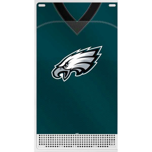 NFL Philadelphia Eagles Team Jersey Xbox Series S Console Skin