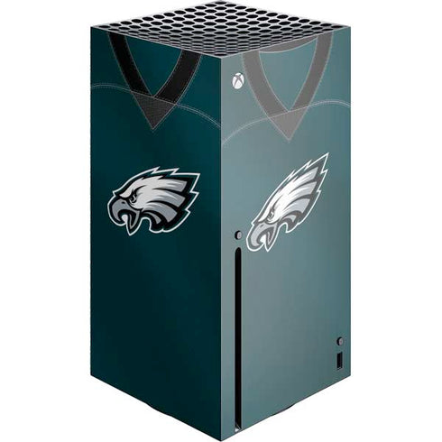 NFL Philadelphia Eagles Team Jersey Xbox Series X Console Skin