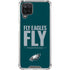 NFL Philadelphia Eagles Team Motto Galaxy A12 Clear Case