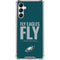 NFL Philadelphia Eagles Team Motto Galaxy A14 5G Clear Case