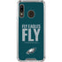 NFL Philadelphia Eagles Team Motto Galaxy A30 Clear Case