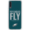 NFL Philadelphia Eagles Team Motto Galaxy A50 Clear Case