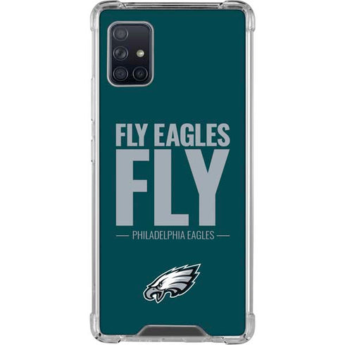 NFL Philadelphia Eagles Team Motto Galaxy A51 5G Clear Case