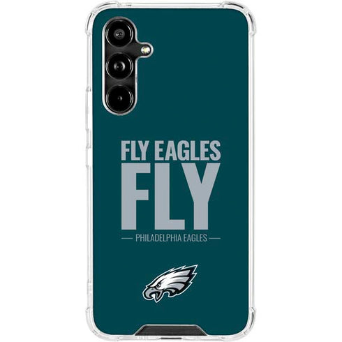 NFL Philadelphia Eagles Team Motto Galaxy A54 5G Clear Case