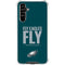 NFL Philadelphia Eagles Team Motto Galaxy A54 5G Clear Case
