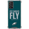 NFL Philadelphia Eagles Team Motto Galaxy A72 5G Clear Case