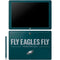 NFL Philadelphia Eagles Team Motto Galaxy Book 12in Skin