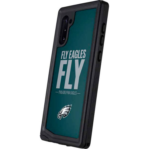 NFL Philadelphia Eagles Team Motto Galaxy Note 10 Waterproof Case