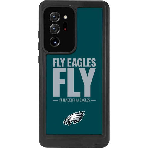 NFL Philadelphia Eagles Team Motto Galaxy Note20 Ultra 5G Waterproof Case