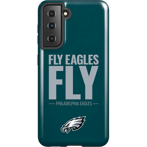 NFL Philadelphia Eagles Team Motto Galaxy S21 5G Pro Case