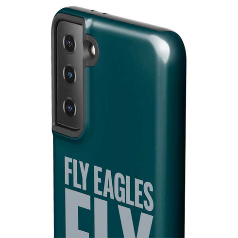 NFL Philadelphia Eagles Team Motto Galaxy S21 FE Pro Case