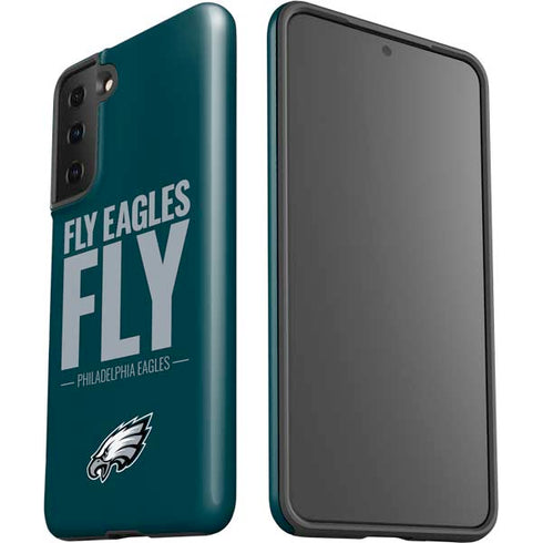 NFL Philadelphia Eagles Team Motto Galaxy S21 FE Pro Case