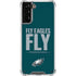 NFL Philadelphia Eagles Team Motto Galaxy S21 Plus 5G Clear Case