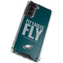 NFL Philadelphia Eagles Team Motto Galaxy S21 Plus 5G Clear Case