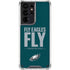 NFL Philadelphia Eagles Team Motto Galaxy S21 Ultra 5G Clear Case