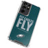 NFL Philadelphia Eagles Team Motto Galaxy S21 Ultra 5G Clear Case