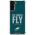 NFL Philadelphia Eagles Team Motto Galaxy S22 Plus Clear Case