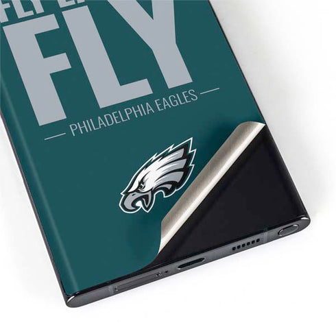 NFL Philadelphia Eagles Team Motto Galaxy S22 Ultra Skin