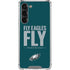 NFL Philadelphia Eagles Team Motto Galaxy S23 Plus Clear Case