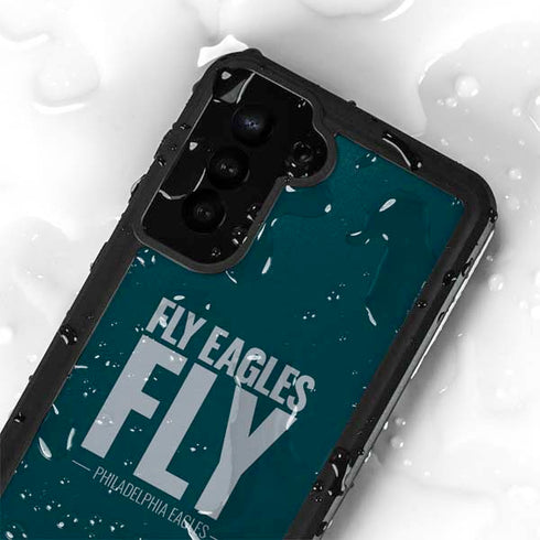 NFL Philadelphia Eagles Team Motto Galaxy S23 Plus Waterproof Case