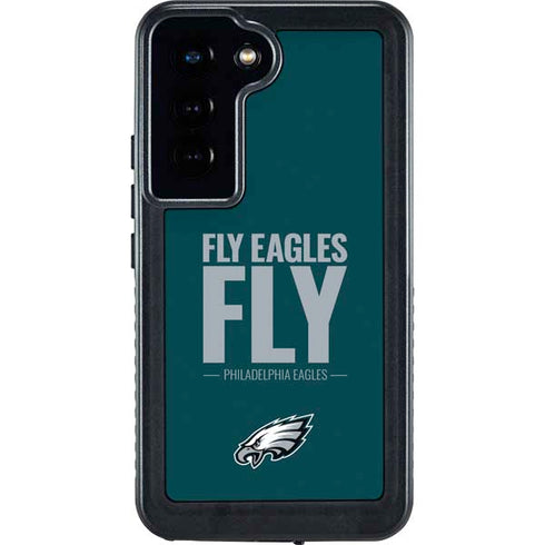 NFL Philadelphia Eagles Team Motto Galaxy S23 Waterproof Case