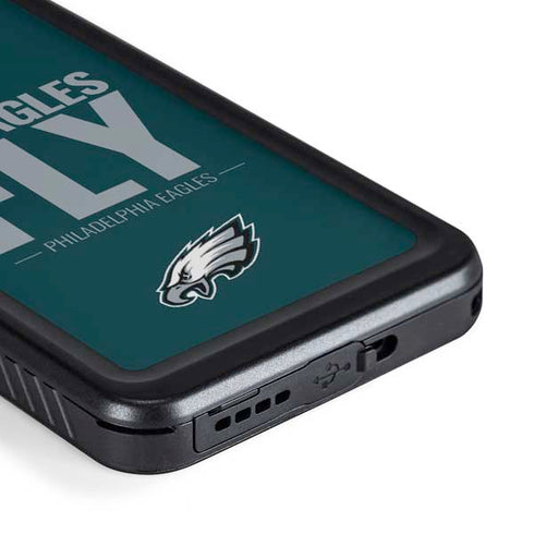 NFL Philadelphia Eagles Team Motto Galaxy S23 Waterproof Case