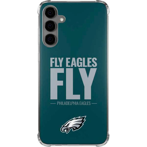 NFL Philadelphia Eagles Team Motto Galaxy S24 Plus Clear Case