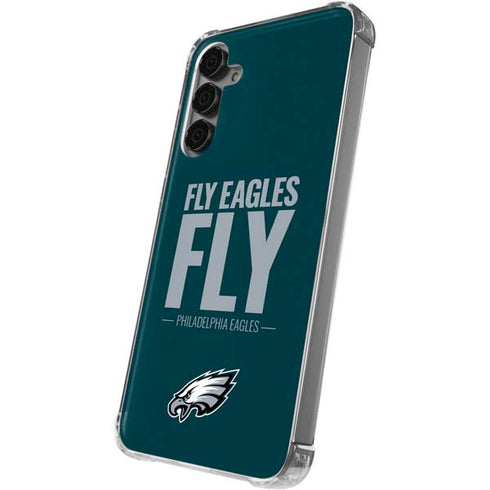 NFL Philadelphia Eagles Team Motto Galaxy S24 Plus Clear Case