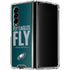 NFL Philadelphia Eagles Team Motto Galaxy Z Fold4 5G Clear Case