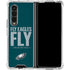 NFL Philadelphia Eagles Team Motto Galaxy Z Fold4 5G Clear Case