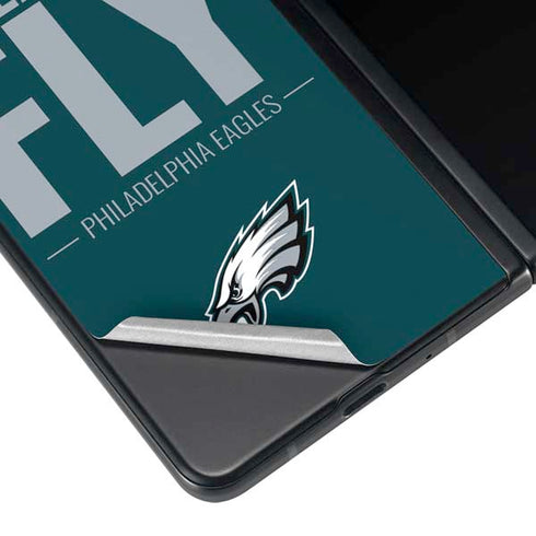 NFL Philadelphia Eagles Team Motto Galaxy Z Fold4 5G Skin