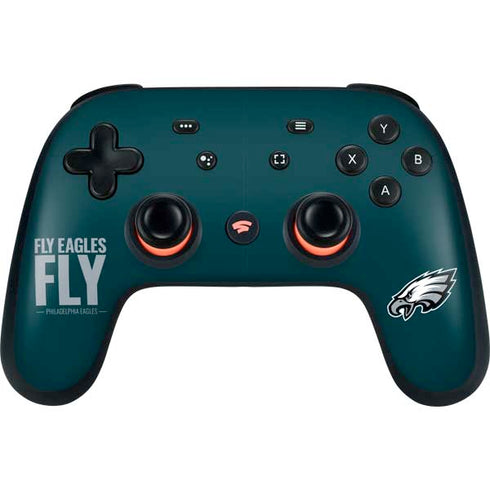 NFL Philadelphia Eagles Team Motto Google Stadia Controller Skin