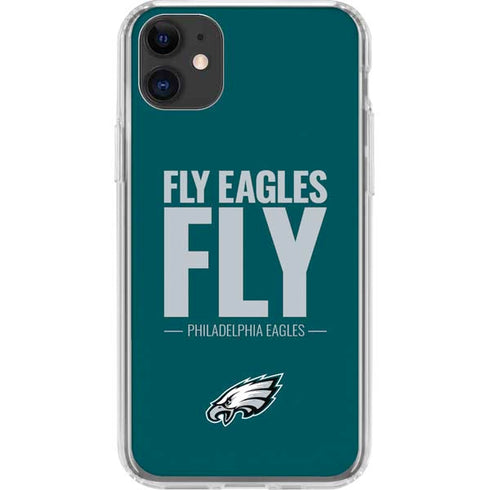 NFL Philadelphia Eagles Team Motto iPhone 11 Clear Case