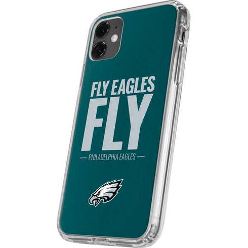 NFL Philadelphia Eagles Team Motto iPhone 11 Clear Case