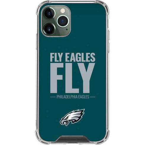 NFL Philadelphia Eagles Team Motto iPhone 11 Pro Max Clear Case