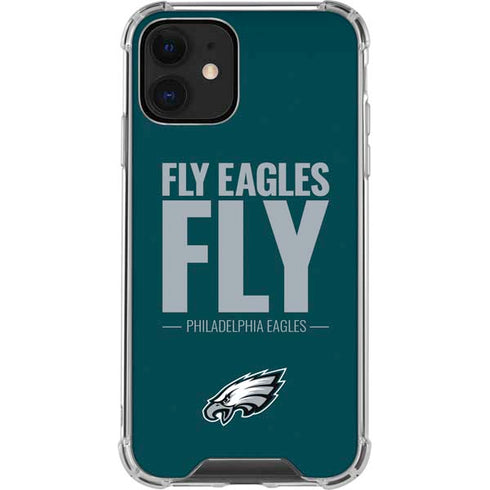 NFL Philadelphia Eagles Team Motto iPhone 12 Clear Case