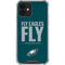 NFL Philadelphia Eagles Team Motto iPhone 12 Clear Case