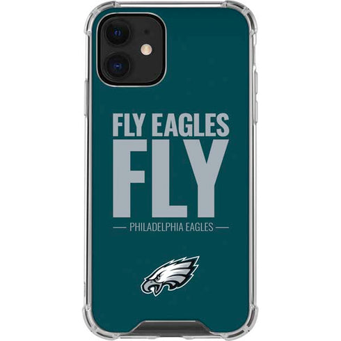 NFL Philadelphia Eagles Team Motto iPhone 12 Mini Clear Case