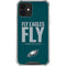 NFL Philadelphia Eagles Team Motto iPhone 12 Mini Clear Case