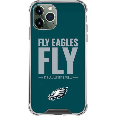 NFL Philadelphia Eagles Team Motto iPhone 12 Pro Max Clear Case