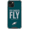 NFL Philadelphia Eagles Team Motto iPhone 13 Mini Clear Case