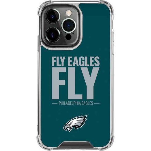 NFL Philadelphia Eagles Team Motto iPhone 13 Pro Clear Case