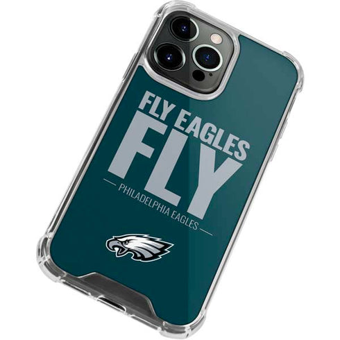 NFL Philadelphia Eagles Team Motto iPhone 13 Pro Clear Case