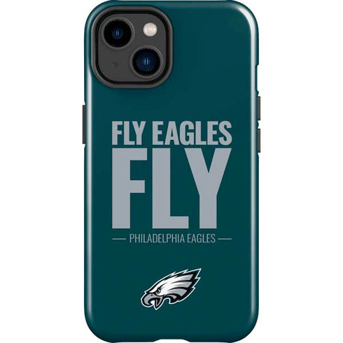 NFL Philadelphia Eagles Team Motto iPhone 15 Plus Impact Case