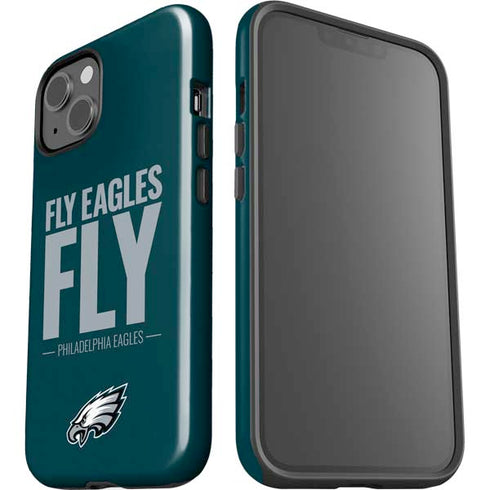 NFL Philadelphia Eagles Team Motto iPhone 15 Plus Impact Case
